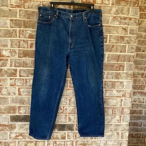 Levi 550 Medium Wash Straight Leg Denim Jeans